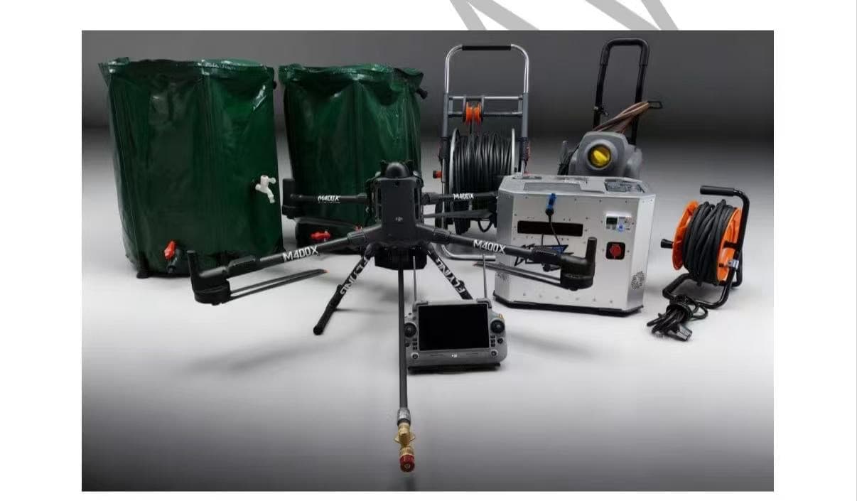 Cleaning Drone Technology: How M400X Is Transforming Building Exterior Cleaning